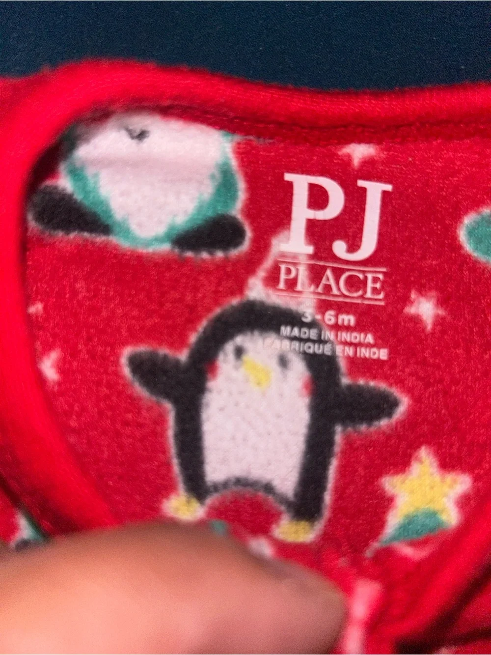 🌼2 for $5🌼 Kids Holiday Fleece One-Piece Pajamas - Red Christmas Print